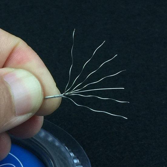 Спортивный аксессуар MUQZI, 10 м, 7-прядная оплетка, 10–120 фунтов, проволока из нержавеющей стали, сверхпрочная леска