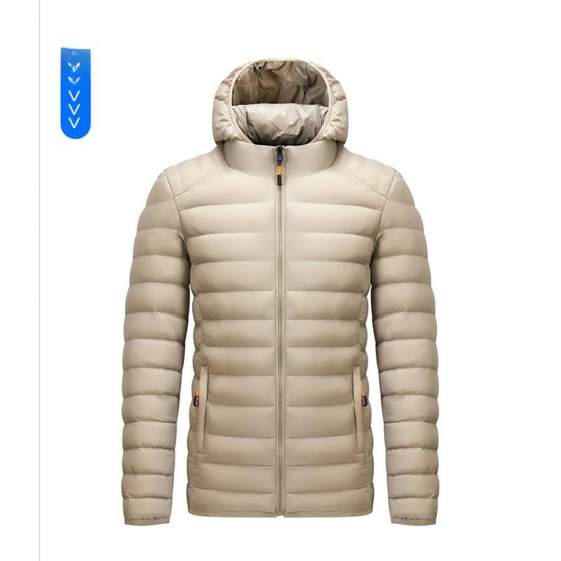 Осенне-зимняя новая 40D водонепроницаемая пленка рибана хлопковая одежда для мужчин среднего возраста и молодых людей куртки больших размеров хлопковая одежда для мужчин