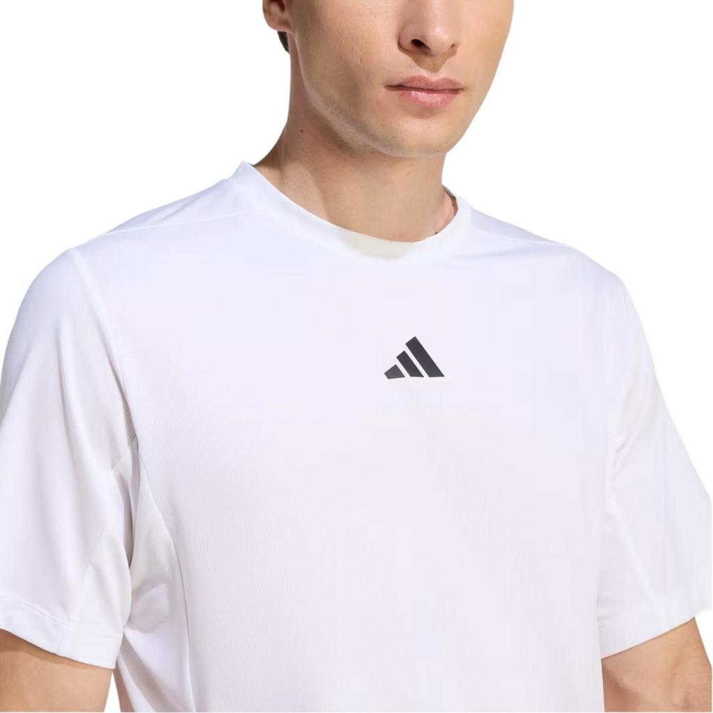 adidas D4T Essentials Однотонная футболка с круглым вырезом и коротким рукавом Мужские топы KE9934
