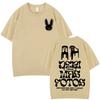 Т-shirt с мерчем рэпера Bad Bunny Тур 2026 Мужская Женская Модная Одежда Y2k Хип-хоп Футболки С коротким рукавом Повседневные Винтажные Футболки