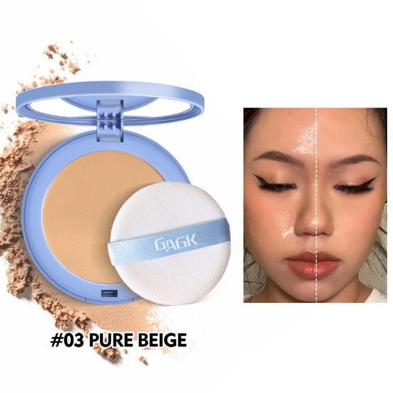 10 г матовая прессованная пудра с контролем жирности, натуральная, долговечная, водостойкая, без блеска, легкая, для женщин и девочек, для макияжа, для маскировки лица, пудра