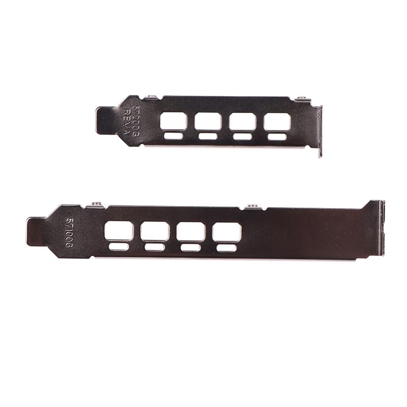 Низко/высокопрофильный адаптер-кронштейн, порт перегородки 4Dp для графической видеокарты Amd Firepro W4100 половинной высоты и полной высоты