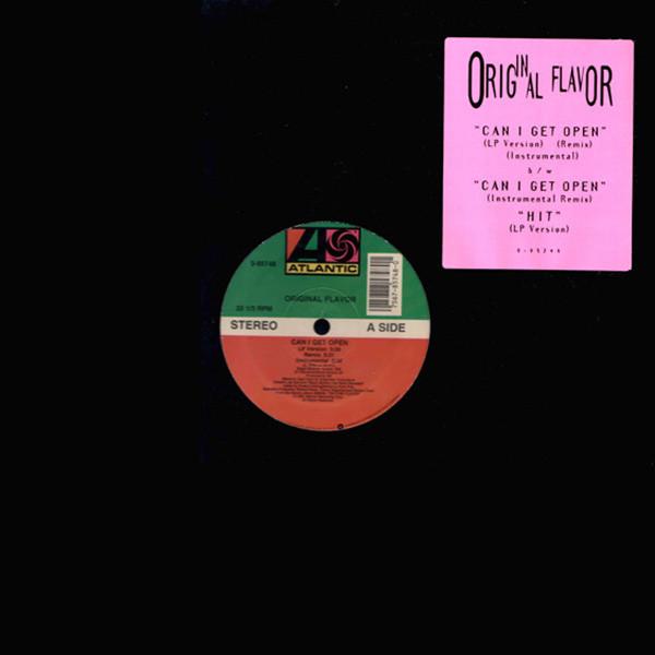 12-дюймовая пластинка ОРИГИНАЛЬНЫЙ ВКУС Можно открыть Хит 085748 Atlantic 1993 US Rap HipHopRB Б/у