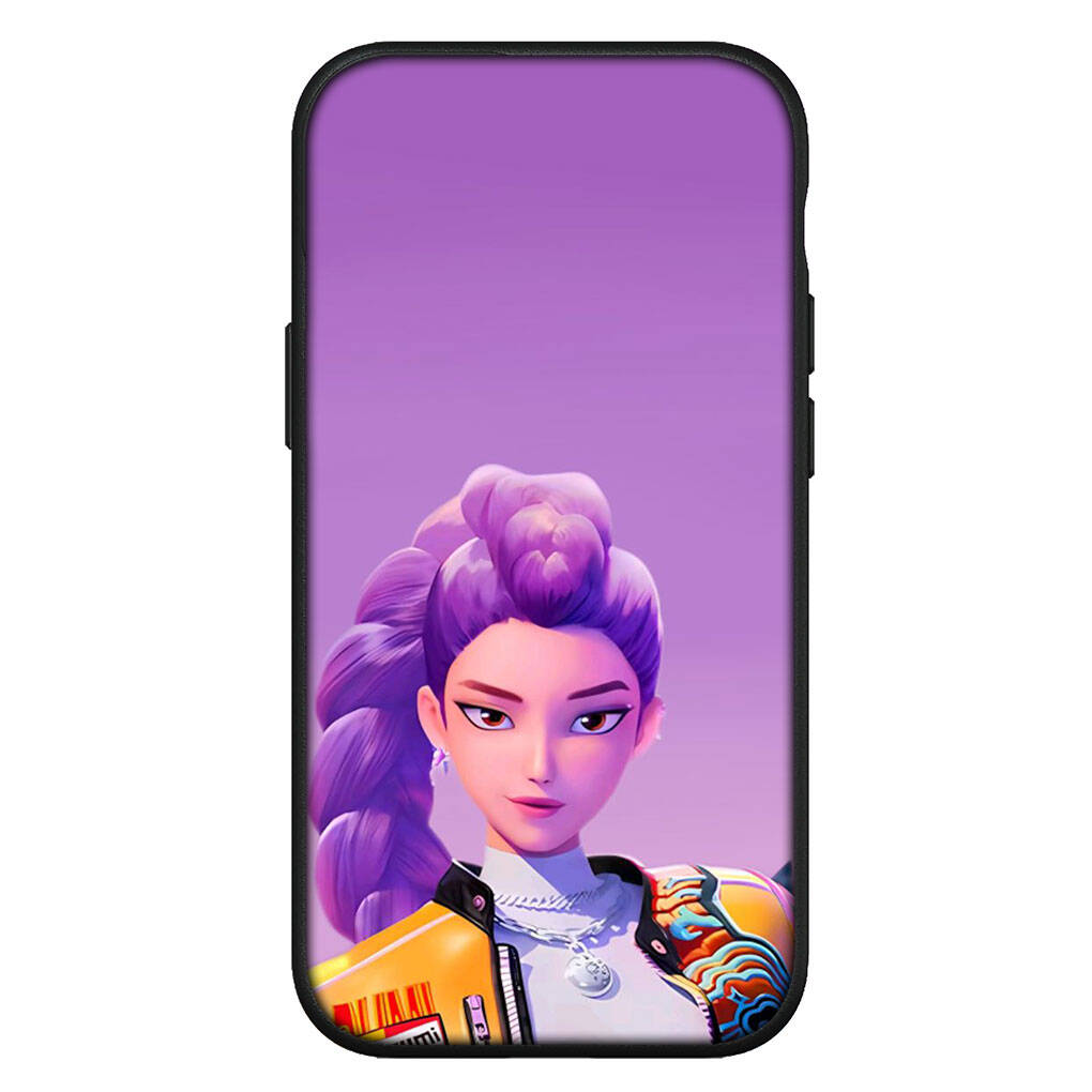 for Samsung Galaxy S25 S24 S23 iPhone 17 16 15 Xiaomi Redmi Note 14 13 12 Plus Pro Max XR A57 Phone Case Rumi KPop Demon Hunters X OPPO Huawei Cover