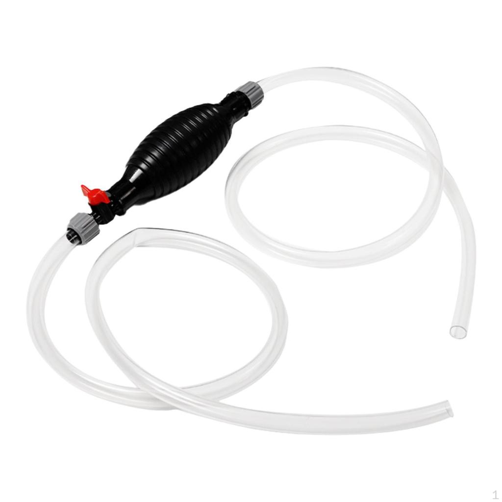 Transfer Pump Siphon Manual Parts Water Accessory Oil Easy Use Liquid Multifunctional PVC Hand