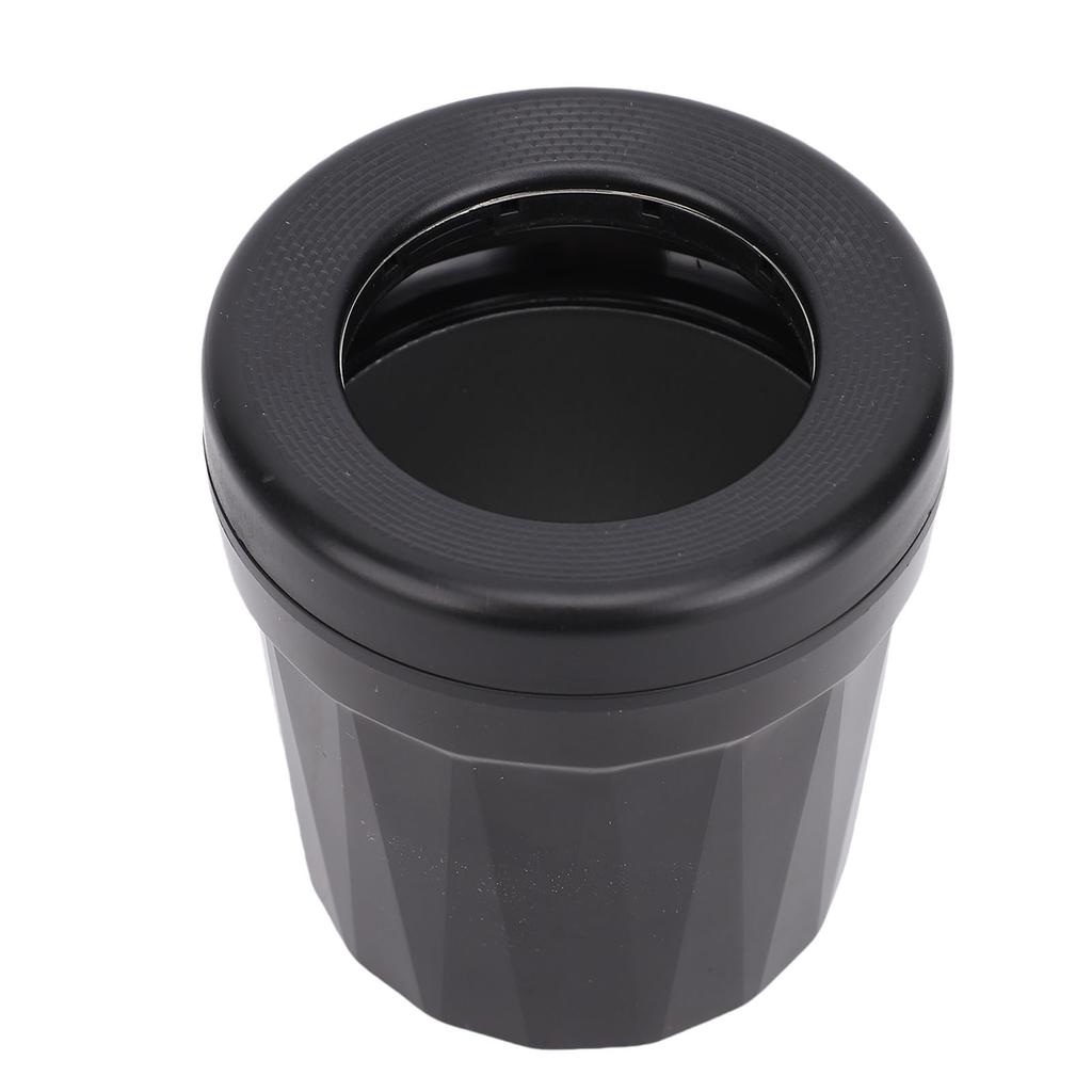 Mini Car Trash Can ABS Plastic Small Garbage Container for Center Console Door Storage Box Home Desk