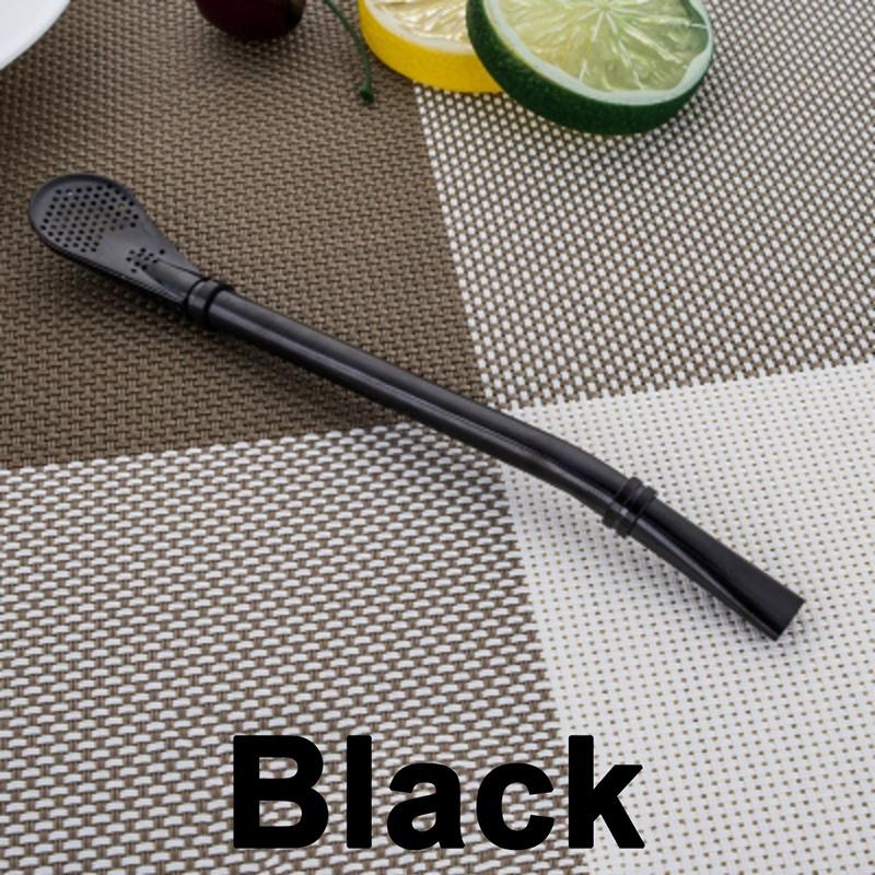 Нержавеющая сталь чай пить Yerba Mate соломенная тыква Bombilla фильтр ложка чайные инструменты