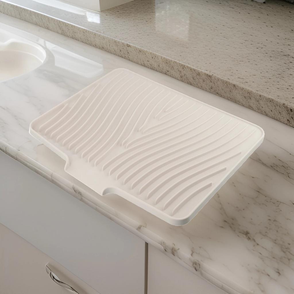 Силиконовый коврик для сушки посуды, дренажная прокладка для кухни, кастрюли, подставки под стаканы, домашний силиконовый дренажный коврик для отверстия для отвода воды