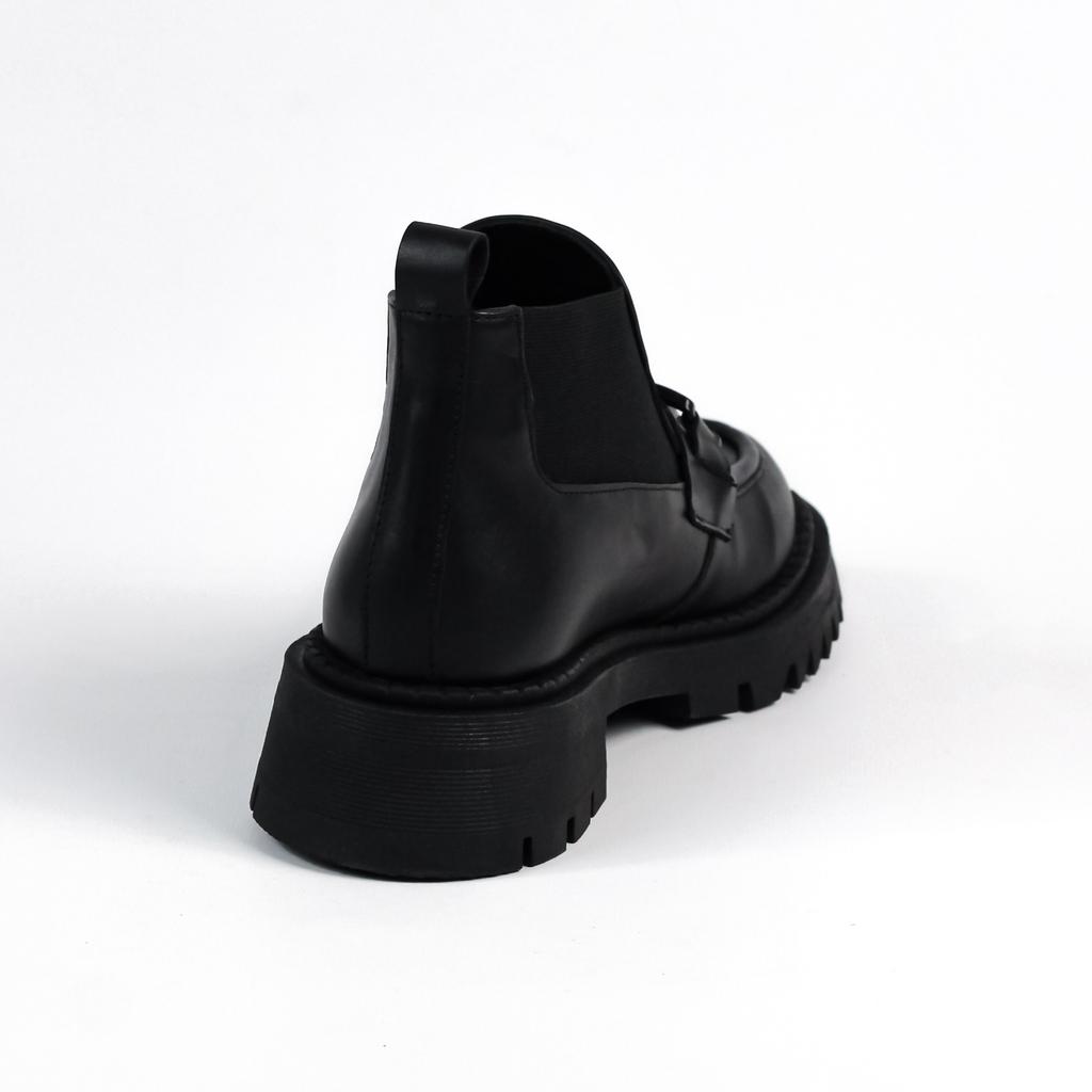Ботинки Челси короткие Evromoda 681139 36 Черные кожа