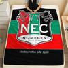 NEC Nijmegen Flannel Blanket, High quality Comfortable for All Seasons, Home Decor, Warmth and Comfort