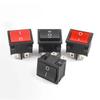 5PCS 24*21mm 4/6 Pin 2/3 Position ON-OFF/ON-OFF-ON/ON-ON Electric Equipment Power Switch Rocker Switch 6A/10A 250V/125V