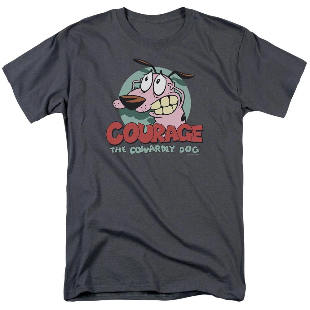 Courage The Cowardly Dog "Courage" T-Shirt - Regular or Tank - to 5X