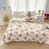 Zhenbuchuo Soy Fiber Double Gauze Cartoon Print Summer Quilt
