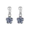 Small Fresh Flower Earrings French Retro Pearl Earrings Small and Fashionable