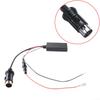 27CM Car Audio Cable 5-12V Black Bluetooth Devices