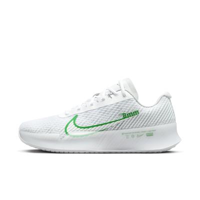 Court Air Zoom Vapor 11 HC White Kelly Green Женские кроссовки DR6965-102