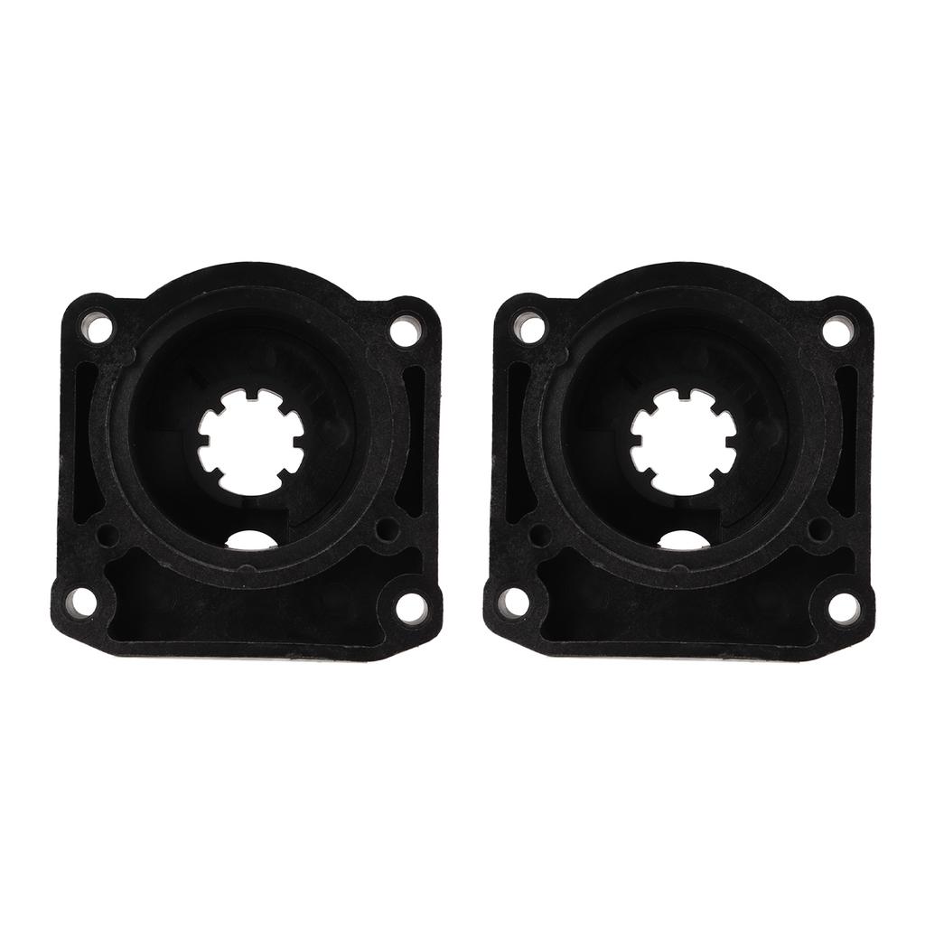 2Pcs Outboard Water Pump Housing Install Easily Lightweight Portable Anti Rust Impeller Housing for 15 Horsepower Boat