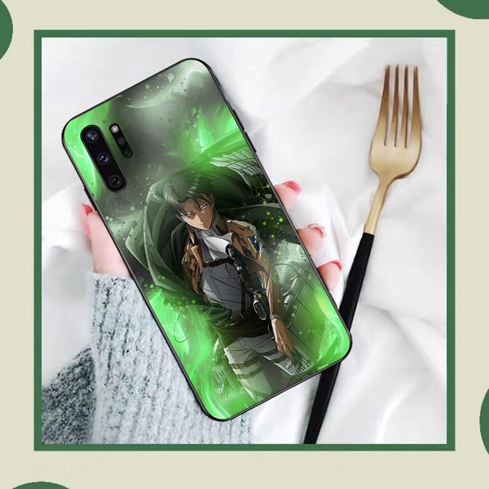 Игровой коврик для мыши с аниме-персонажами L-LEVI A-ACKERMAN для Samsung Note 8 9 10 20 pro plus lite M 10 11 20 30 21 31 51 A 21 22 42 02 03