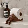 Practical Bathroom Storage Funny Poop Paper Towel Holder, Creative 3D Printed Roll Unique Gift for Friends Stand, Stable Base Decorative Dispenser