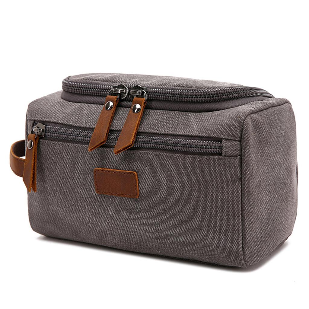 Portable Carry Travel Makeup Bag Storage Protective Cosmetic Case Zipper Organizer