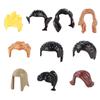 City Building Blocks Body Character Clothing Accessories Helmet Hat Colorful Hair Hairstyle Mini Brick Compatible Toy Gift X040