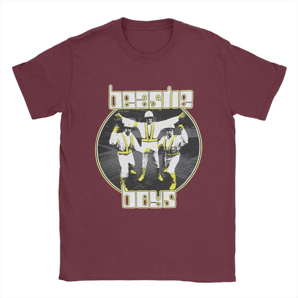 Футболки с групповым фото Beastie Boys Intergalactic для мужчин, креативная футболка из чистого хлопка, футболка с коротким рукавом, летняя одежда