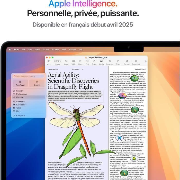 Apple - 13,6" MacBook Air M4 (2025) - ОЗУ 16 ГБ - Хранилище 256 ГБ - ЦП 10 ядер - ГП 8 ядер - Полуночный