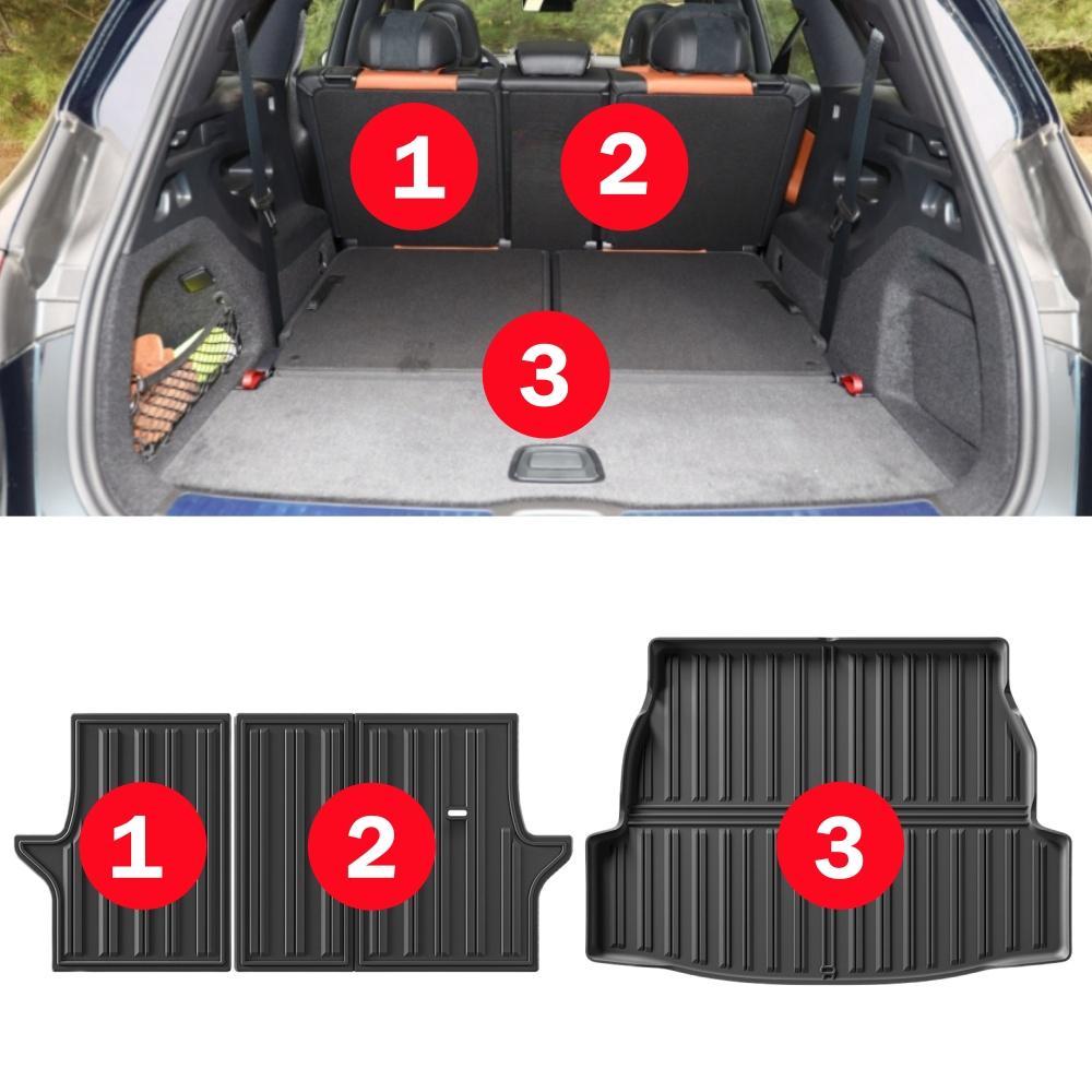 Автомобильные коврики для Toyota RAV4 RAV-4 2025 версия топлива TPE водонепроницаемый напольный коврик багажника напольное покрытие спинка сиденья