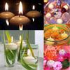 8 шт. Романтический декор Плавающие свечи Круглые Бездымные свечи Свадебная вечеринка Домашний Отель Декор Реквизит