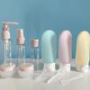 7/11Pcs Travel Bottles Set With Storage Bag Travel Size Empty Liquid Cream Lotion Containers Fine Mist Spray Bottle Squeeze Tube