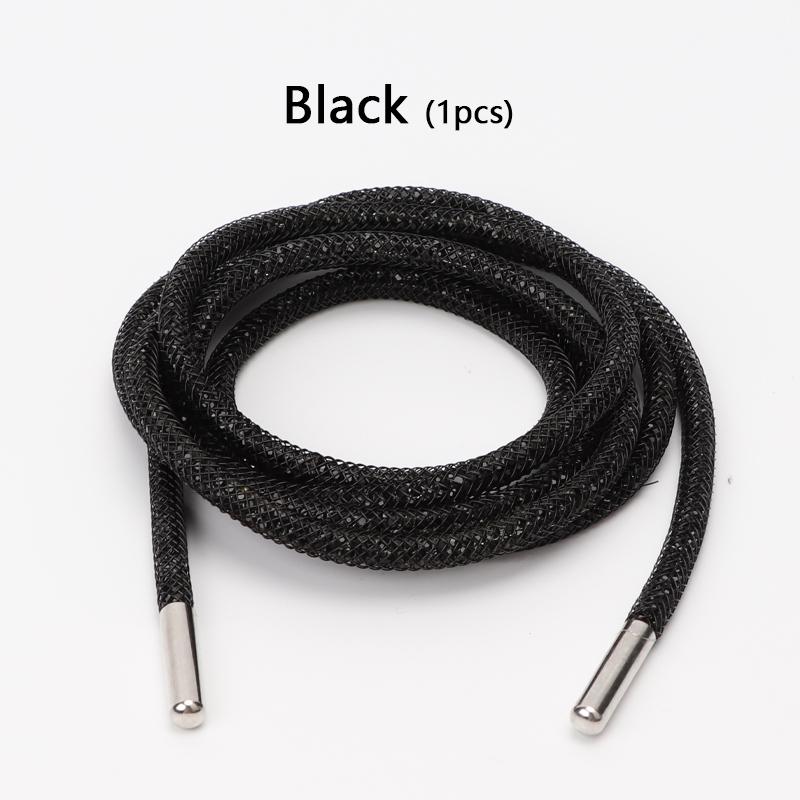 1 шт. роскошные шнурки со стразами, радужная ромбовидная обувь, шнурки для кроссовок, шнурки для обуви, круглые шнурки AF1/AJ 100/120/140 см, шнурки своими руками