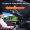 Car Sunshade UV Protection and Heat Insulation - Easy-to-Store Front Windshield Cover