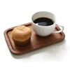 Wooden Tray Ins Style Small Wooden Tray Rectangular Dinner Plate Cake Bread Coffee Tea Set Solid Wood Plate Tray