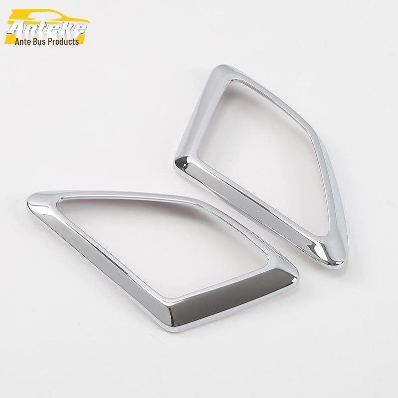 Prado 18 Декоративная рамка накладки динамика на передней стойке