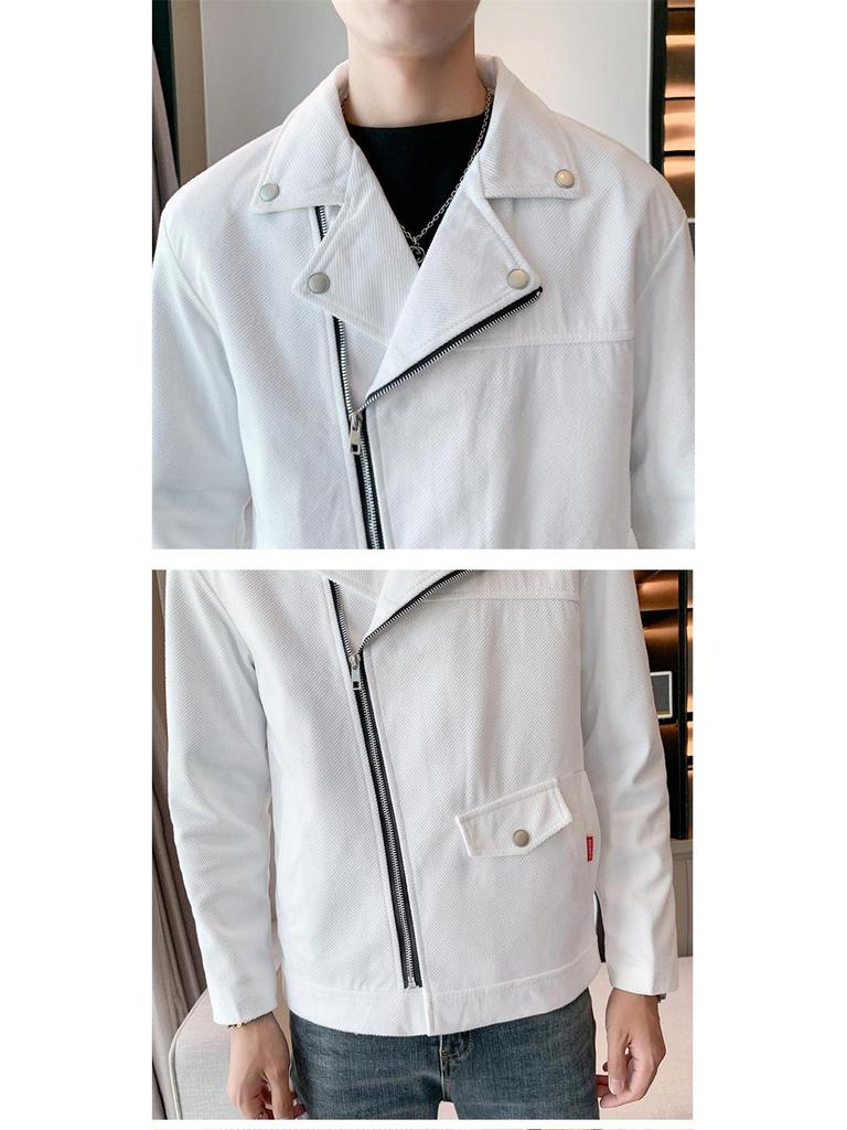 Мужской модный повседневный пиджак в корейском стиле на осень/зиму