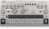 Analog Drum Machine MIDI Compatible 16 Step Sequencer with Analog Distortion Silver USB/DIN RD-6-SR