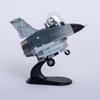 Q-версия F16 Модель самолета из металлического сплава(включая базу)Размещение дома, коллекционирование и украшение  Креативный подарок