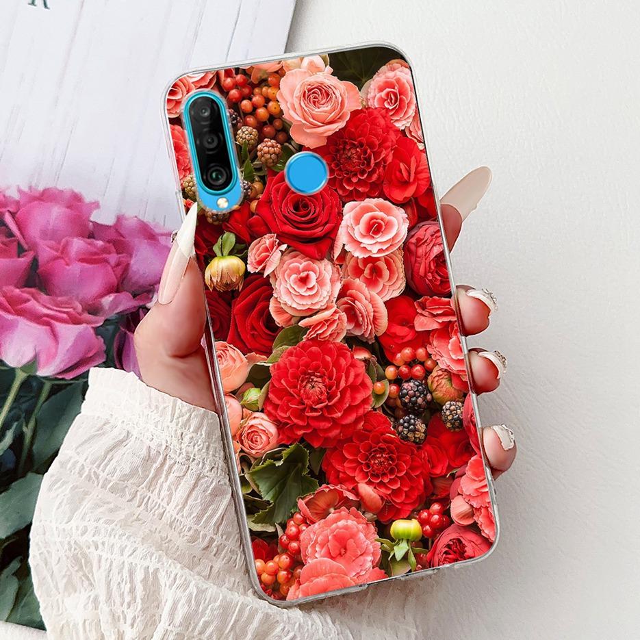 Чехол для Huawei P30 Lite Крутой чехол с узором дракона Прозрачный силиконовый Мягкий тонкий чехол для телефона Для Huawei P30 Pro P 30 Lite P30Lite Сумки