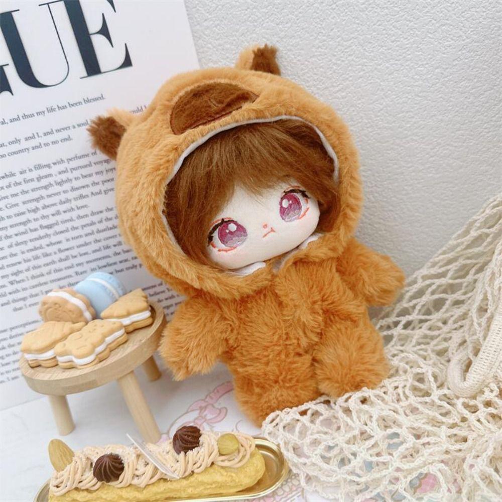 Mini Doll Clothes Cute Clothes Suits High Quality Idol Doll Outfit  20cm Cotton Stuffed Dolls