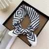53CM Silk Scarf Small Square Scarf Versatile For Women Spring And Autumn Thin Design Fashionable And Stylish Decorative Scarf Professional Flight