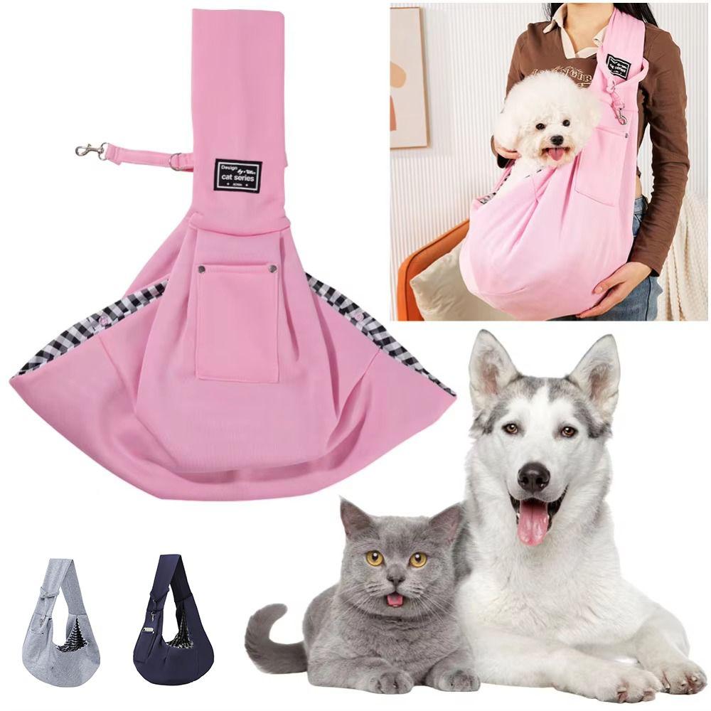Adjustable Strap Pet Carrier Bag Breathable Pet Satchel Carrier for Small Dogs Cats