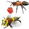 AI Tung Tung Sahur Building Blocks Figurine Shan Hai Jing Animal World Insect Set Brick Fox Running Shoes Shark Toy Gift Model