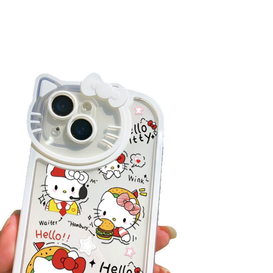 Чехол для телефона в стиле Sanrio для Apple 16PRO/15PRO, Совместим с TEMU, Xiyin, Tiktok