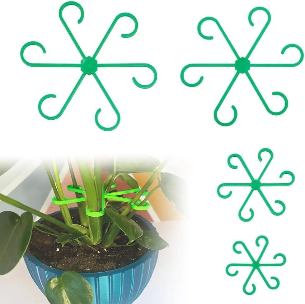 Зажим для фиксации растений Рама для поддержки вьющихся растений Рама для сбора стеблей цветов