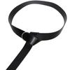 Retro Medieval Belt Renaissance O-shaped Ring Imitation Leather Fighting Knight Belt Unisex Waistband Clothes Accessories