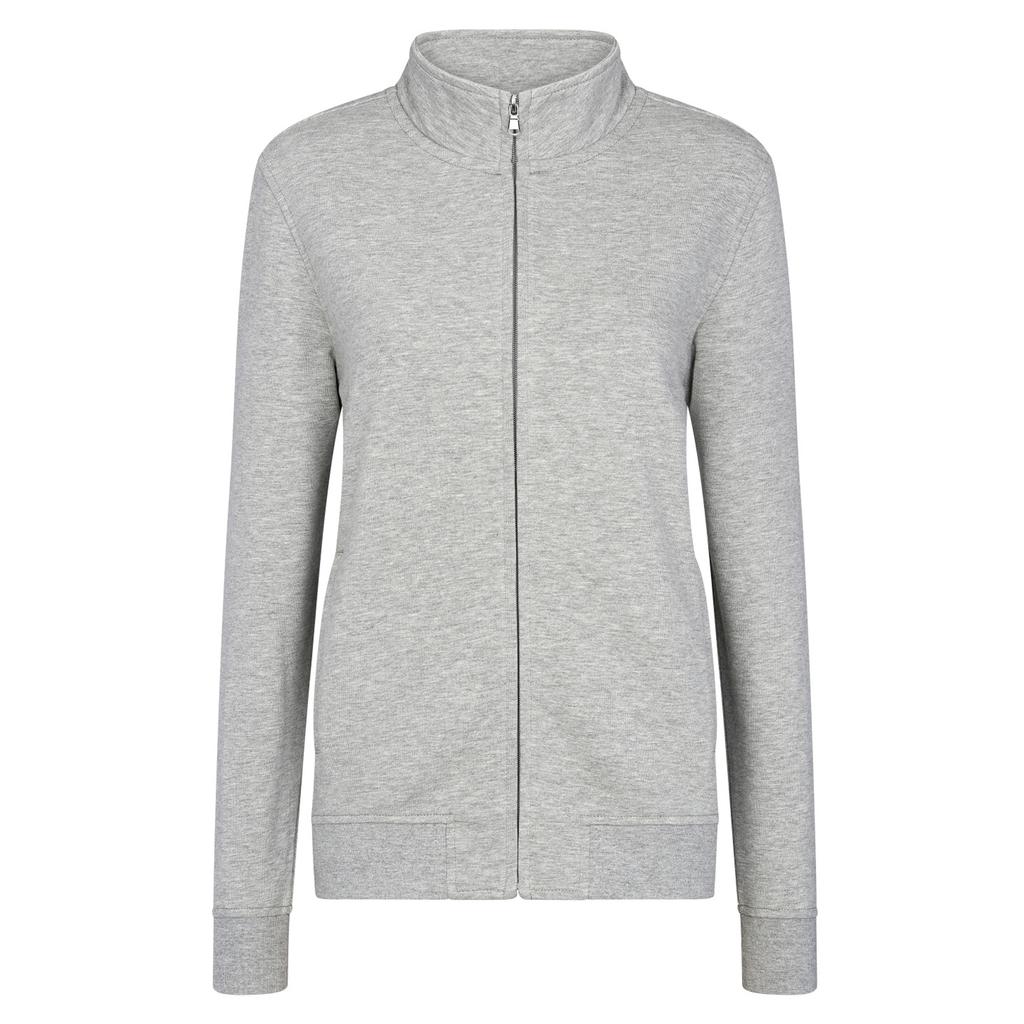 HRM Womens/Ladies Premium Full Zip Sweat Jacket