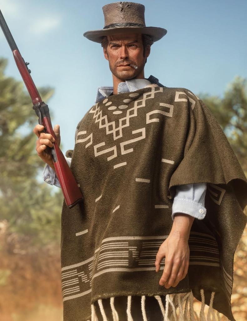 ИГРУШКИ ЗМЕЯ SCB01 Фигурка масштаба 1/6 Западный стрелок Ковбой Безымянный человек Делюкс издание Стрелок