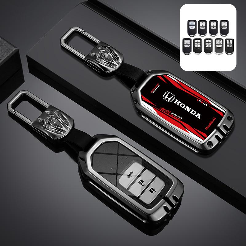 Car Smart Remote Key Protective Case Cover Shell For Honda CIVIC CR-V INSPIRE CITY Accord HR-V Pilot Sport SI EX Keyless Access VZ9