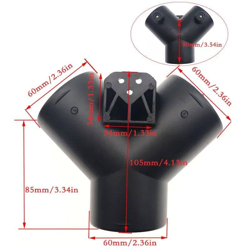 Клапанная заслонка, регулируемая, воздушный, дизельный, стояночный, отопитель, вентиляционный, разветвитель, разветвитель, выходной патрубок выхлопной трубы, соединитель для Webasto