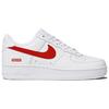 Supreme x Nike Air Force 1 Low Box Logo - Speed Red Эксклюзив для Шанхая Унисекс Кроссовки Белые CU9225-101